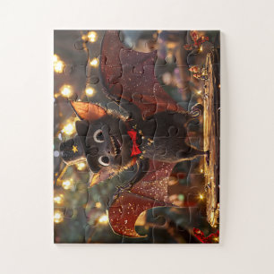 Chauve-Souris Magicienne - Puzzle Éblouissant