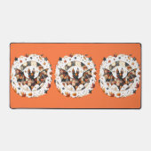 Chauve-souris patchwork d'Halloween aux couleurs d (Recto)
