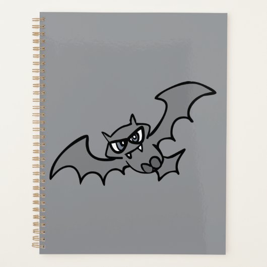 Chauve-souris vampire maléfique Kawaii effrayant (Devant)