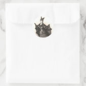 Chauve-souris victorienne - Autocollant #1 (Sac)