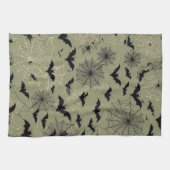 Chauves-souris, araignées et Webs Design Serviette (Horizontal)