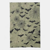 Chauves-souris, araignées et Webs Design Serviette (Vertical)