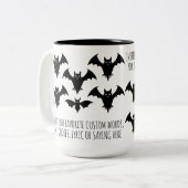 Chauves-souris déplaisantes - Mug saisonnière pers (Devant gauche)