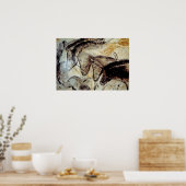 Chauvet Cave Horses Poster (Keuken)