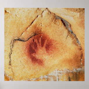 Chauvet Cave Stippen Poster
