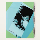 Chaux et lagon de jardin fractal (Dos)