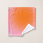 Chaux Gradient Coloré Vert rose orange (Gant de toilette)