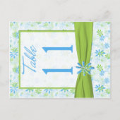 Chaux recto, Bleu, Numéro de table blanche (Devant)