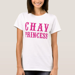 Chav Princess Roze  Badge Hikingduck T-shirt