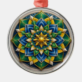 Chaveiro Mandala Luxo - 01 Metalen Ornament