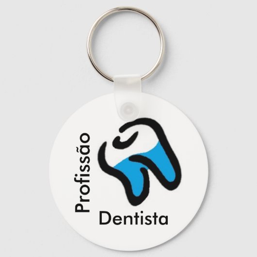 Chaveiro Profissão Dentista Sleutelhanger (Voorkant)