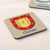Chaves Family Shield Onderzetter (Linkerzijde)