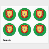 Chavez Family Shield Stickers (Vel)