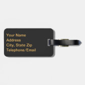 Chazak Ve'ematz Bagagelabel (Achterkant horizontaal)