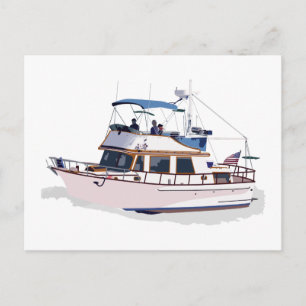 CHB DIESEL TRAWLER BRIEFKAART