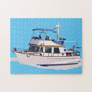 CHB DIESEL TRAWLER LEGPUZZEL