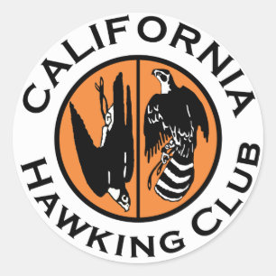 CHC Logo Afgedrukt Ronde Sticker