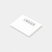 CHCoLaThe Science Periodic Table Words Elements Post-it® Notes (Schuin)