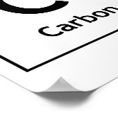 CHCoLaThe Science Periodic Table Words Elements Poster (Hoek)