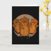 Chd Awareness Heart Disease Warrior Support Surger Kaart (Gele Bloem)