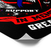 Chd Heart Disease Awareness In Memory Of Great Nep Poster (Hoek)