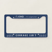 CHD Heart Sketch EKG License Bord Lijst