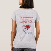 CHD-shirt voor dames T-shirt (Achterkant)