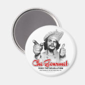 Che Gourmet Feed La Révolution Che Guevara Magnet (Recto/Verso)