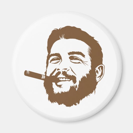 Che Guevara avec aimant Portrait Cigar (Devant)