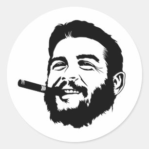 Che Guevara avec Sticker Portrait Cigar