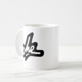 Che Guevara Black Signature Coffee Mok (Voorkant links)