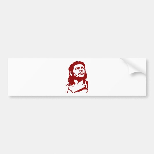 Che Guevara. Bumpersticker (Voorkant)