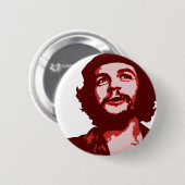 che guevara glimlach ronde button 5,7 cm (Voorkant /achterkant)