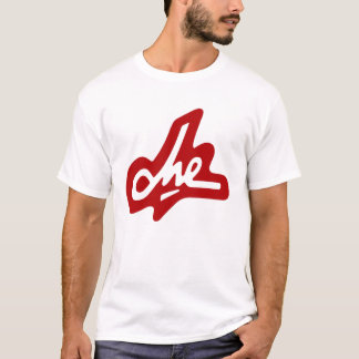 Che Guevara Handtekening - Rood op wit T-shirt