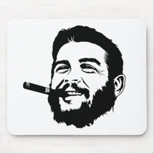 Che Guevara met Cigar Portrait Mousepad Muismat