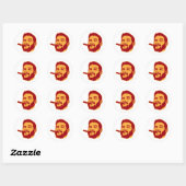 Che Guevara met Sigarenportret Sticker (Vel)