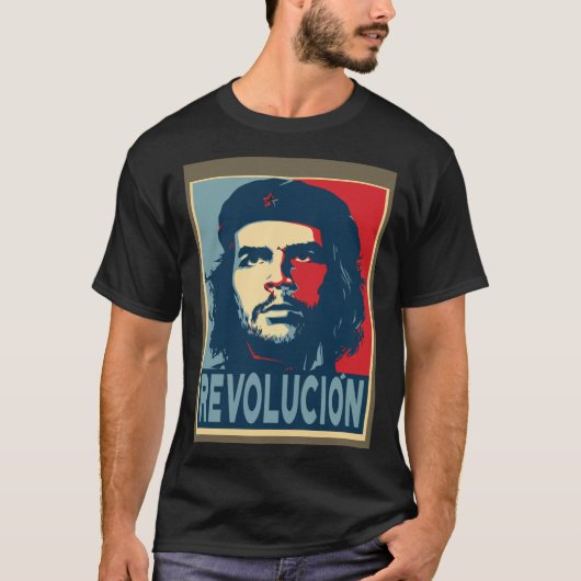 Che Guevara Revolucion Hope Style T-shirt (Voorkant)