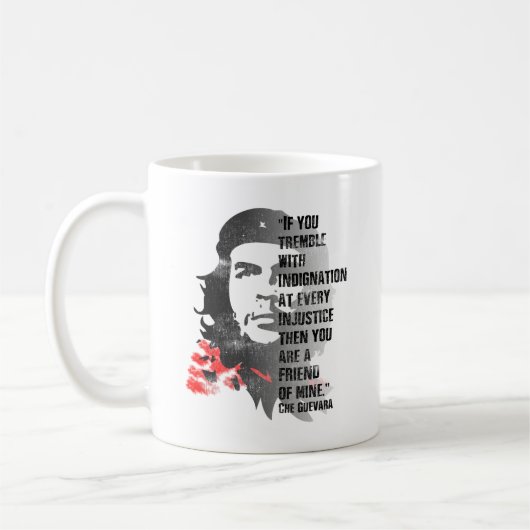 Che Guevara Revolutionair politiek citaat Koffiemok (Links)