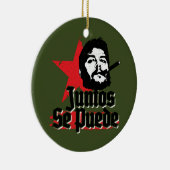 Che Guevara Revolutionary Quote Juntos Se Puede Keramisch Ornament (Rechts)