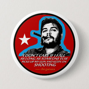 Che Guevara Ronde Button 7,6 Cm