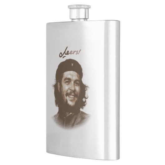 Che Guevara Smile "Cheers" Classic Flask Flacon (Links)