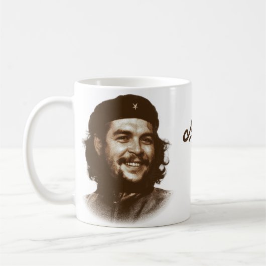 Che Guevara Smile "Cheers" Koffiemok (Links)