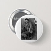 Che lachen ronde button 5,7 cm (Voorkant /achterkant)