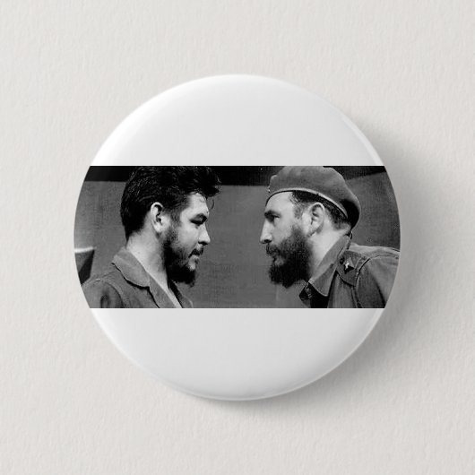 Che-y-Fidel Ronde Button 5,7 Cm (Voorkant)