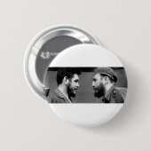 Che-y-Fidel Ronde Button 5,7 Cm (Voorkant /achterkant)