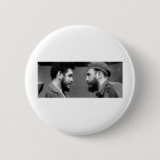 Che-y-Fidel Ronde Button 5,7 Cm (Voorkant)