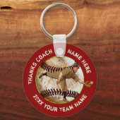 Cheap  bekijk Baseball Team Giften PERSONALIZE Sleutelhanger (Voorkant)