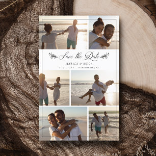 Cheap Black Branches Chic Collage 6 Foto's Weddens