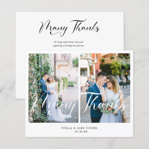 Cheap Bride & Groom 2 Foto's Collage Hand Lettert