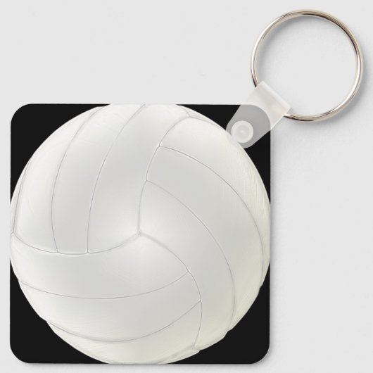 Cheap Bulk Volleyball Gifts JOUW TEKST of DELETE I Sleutelhanger (Achterkant)